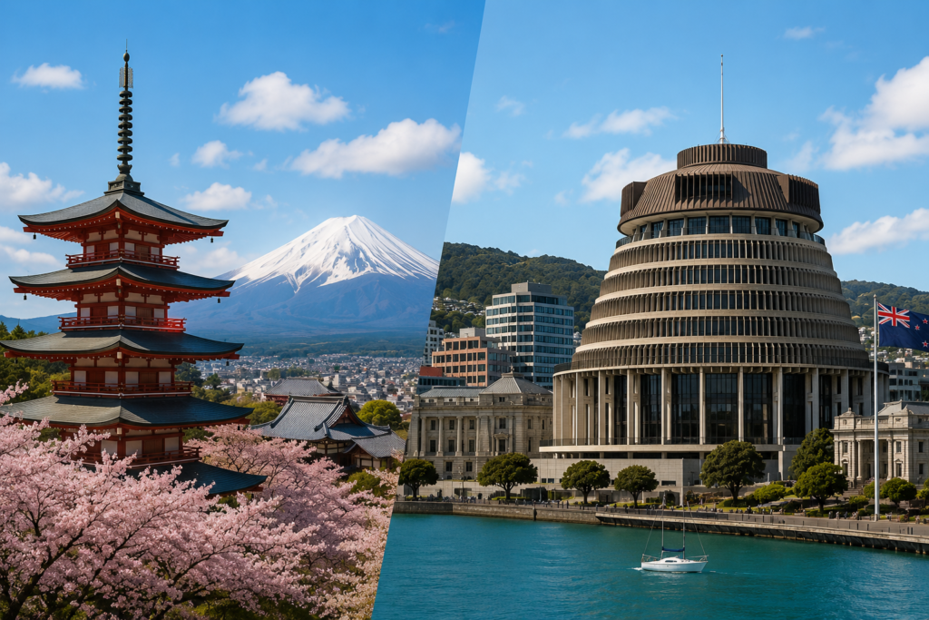 日本とニュージーランドの違い